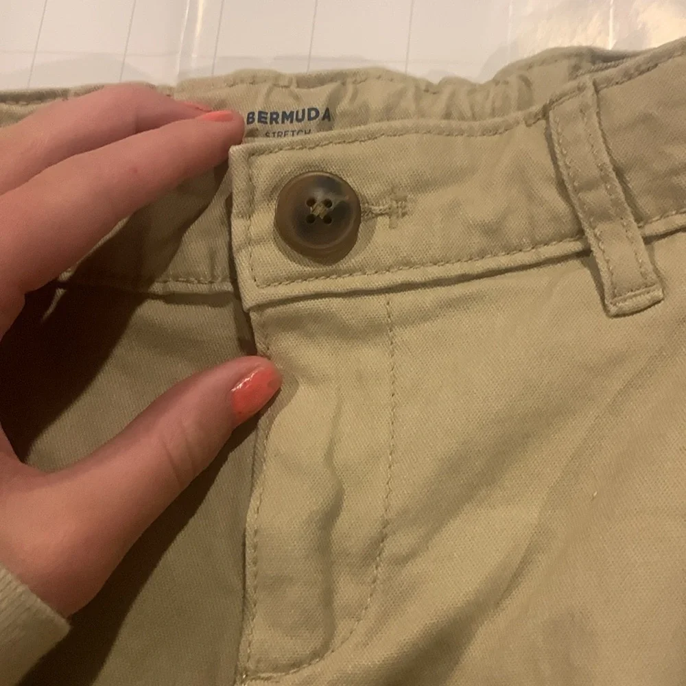 Girl’s Khaki Bermuda Shorts